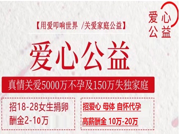 米林捐卵助孕生子 爱心志愿者招募